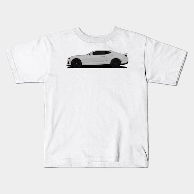 CAMARO GREY Kids T-Shirt by VENZ0LIC